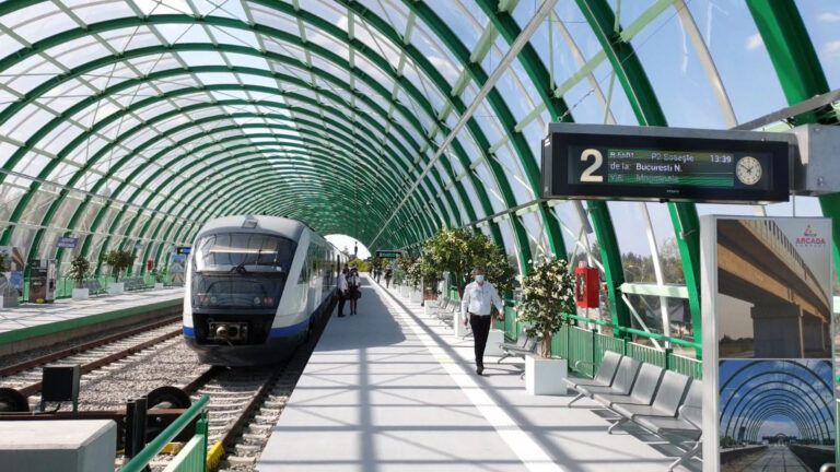Bucharest North Railway – Henri Coanda Airport: Otopeni Viaduct